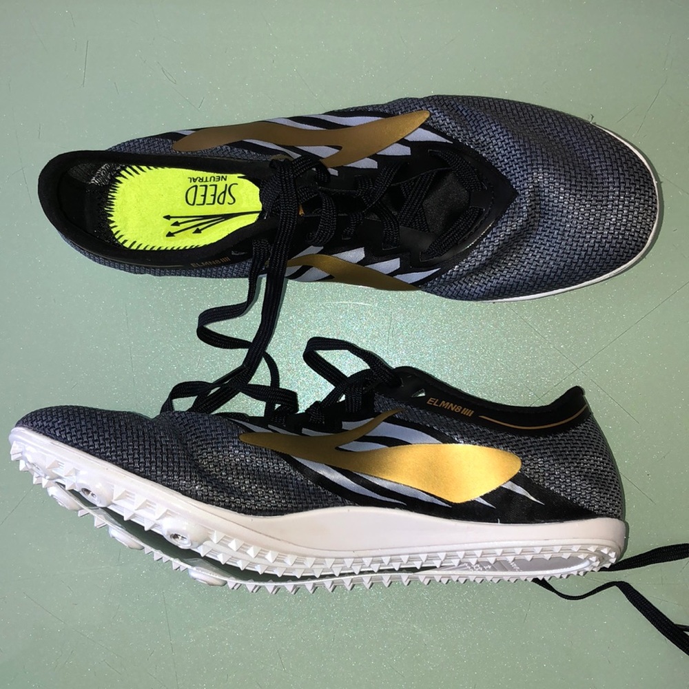 Brooks Elmn8 V4 Track and Field Sprinter Spikes